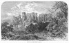 Kenilworth Castle. /Nview Of The Ruins Of Kenilworth Castle, In Warwickshire, England. Wood Engraving, 19Th Century. Poster Print by Granger Collection - Item # VARGRC0092969