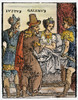 Galen (129-C200 A.D.). /Ngreek Physician. Galen Determining That A Lady'S Illness Is Due To Unrequited Love Rather Than Physical Causes. Woodcut From A 1586 Edition Of Galen'S Works. Poster Print by Granger Collection - Item # VARGRC0045731