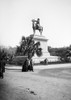 Egypt: Cairo. /Na View Of Opera Square With The Statue Of Ibrahim Pasha, Cairo, Egypt. Stereograph, Early 20Th Century. Poster Print by Granger Collection - Item # VARGRC0120171