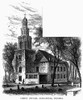 Virginia: Alexandria. /Nchrist Church At Alexandria, Virginia. Wood Engraving, American, C1876. Poster Print by Granger Collection - Item # VARGRC0113605