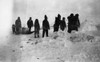 Peary'S Expedition, 1908. /Neskimo Women Hauling Water To Robert Peary'S Ship 'Roosevelt' At Cape Sheridan, Canada, During An Arctic Expedition. Photograph By George Wardwell, 1908. Poster Print by Granger Collection - Item # VARGRC0175569