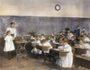 Elementary School, 1899. /Na Science Class Studying Water Vapor At The Second Division School, Washington, D.C. Oil Over Photograph By Frances Benjamin Johnston. Poster Print by Granger Collection - Item # VARGRC0062150