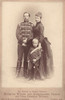 William Ii Of Germany /N(1859-1941). Emperor Of Germany (1888-1918). Photographed In 1887 When He Was Crown Prince With His Wife Augusta Victoria And Their Son Frederick William . Poster Print by Granger Collection - Item # VARGRC0072318