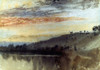 Turner: Petworth Lake. /Npetworth Lake At Sunset. Oil On Canvas, C1829, By Joseph Mallord William Turner. Poster Print by Granger Collection - Item # VARGRC0030032