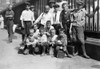 Child Labor: Bootblacks. /Nyoung Bootblacks Near Trinity Church In New York City. Photograph By Lewis Hine, 1924. Poster Print by Granger Collection - Item # VARGRC0119347