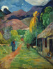 Gauguin: Tahiti, 19Th C. /Npaul Gauguin: Street In Tahiti. Canvas. Poster Print by Granger Collection - Item # VARGRC0025272 Gauguin: Tahiti, 19Th C. /Npaul Gauguin: Street In Tahiti. Canvas. Poster Print by Granger Collection - Item # VARGRC0025272