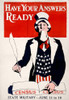 Census Poster, 1917. /Nlithograph Poster For A State Military Census, 1917. Poster Print by Granger Collection - Item # VARGRC0123242