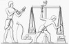 Ancient Egypt: Scale. /Negyptian Balance As Depicted In A Wall Painting, C2000 B.C. Poster Print by Granger Collection - Item # VARGRC0040850