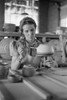 Pottery Making, 1940. /Na Woman Working At A Pottery Wheel, Possibly At The Indian School In Pine Ridge, South Dakota. Photograph By John Vachon, 1940. Poster Print by Granger Collection - Item # VARGRC0527778