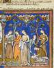 Finding Of Moses. /Nthe Finding Of Moses By Pharoah'S Daughters (Exodus 2: 5-9). French Manuscript Illumination, C1250. Poster Print by Granger Collection - Item # VARGRC0011598