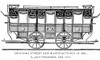 New York: Streetcar, 1831. /Noriginal Streetcar Manufactured In New York By John Stephenson For Use On The New York And Harlem Railroad Line, 1831. Wood Engraving, American, C1880. Poster Print by Granger Collection - Item # VARGRC0081670