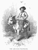 Arkansas Traveler, 1878. /Nwood Engraving, American, 1878. Poster Print by Granger Collection - Item # VARGRC0101054