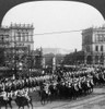 World War I: Parade. /Nparade Of Mounted Guards Marching To The Parade Ground In Berlin, Germany, During World War I. Stereograph, 1914-1918. Poster Print by Granger Collection - Item # VARGRC0325489
