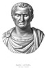 Marcus Antonius (83?-30 B.C.). /Nroman Orator, Triumvir, And Soldier. Steel Engraving, Late 19Th Century, After An Antique Bust. Poster Print by Granger Collection - Item # VARGRC0001143