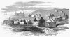 Irish Potato Famine, 1846-7. /Na View Of The Village Of Moveen. Wood Engraving From An English Newspaper Of 1849. Poster Print by Granger Collection - Item # VARGRC0036042