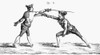 France: Fencing, C1750. /Na Thrust In Epee Or Foil Fencing. Copper Engraving, French, Mid-18Th Century. Poster Print by Granger Collection - Item # VARGRC0044431