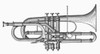 Cornet, 1878. /Na U.S. Patent Cornet Of 1878. Line Engraving, American, 1892. Poster Print by Granger Collection - Item # VARGRC0080021