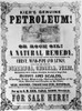 Ad: Patent Medicine, C1850. /Nadvertisement For Kier'S Genuine Petroleum, Or Rock Oil, C1850. Poster Print by Granger Collection - Item # VARGRC0175120