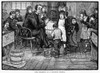 Elementary School, 1880. /N'Cold Morning In A Country School.' Wood Engraving, American, 1880. Poster Print by Granger Collection - Item # VARGRC0013079