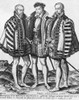 Gaspard De Coligny /N(1519-1572). French Admiral And Huguenot Leader. Gaspard (Center) With His Brothers Odet (Left) And Francois (Right): Contemporary Line Engraving. Poster Print by Granger Collection - Item # VARGRC0046053