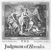 Hercules. /Nthe Judgement Of Hercules. Etching, 18Th Century. Poster Print by Granger Collection - Item # VARGRC0048475