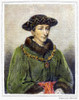 Charles Vii (1403-1461). /Nking Of France, 1422-1461. Steel Engraving, French, 1838, After The Painting By Henri Lehmann (1814-1882). Poster Print by Granger Collection - Item # VARGRC0088745