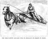New York: Blizzard Of 1888. /Nhauling Coal In The Snow In Brooklyn By Means Of Boats. Wood Engraving From A Contemporary American Newspaper Article About The Blizzard Of 12-14 March 1888. Poster Print by Granger Collection - Item # VARGRC0017330