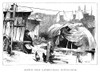England: Gypsy Camp, 1880. /Ngypsy Camp Near Latimer Road In Notting Hill, England. English Engraving, 1880. Poster Print by Granger Collection - Item # VARGRC0267752
