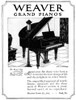 Ad: Weaver Grand Pianos. /Namerican Advertisement For Weaver Grand Pianos, 1926. Poster Print by Granger Collection - Item # VARGRC0409746