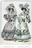Women'S Fashion, 1828. /Nwomen Wearing A Carriage Dress (Left) And An Evening Dress. English Color Fashion Plate From 'La Belle Assembl_E,' 1828. Poster Print by Granger Collection - Item # VARGRC0126487