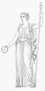 Hera/Juno. /Nline Engraving After An Antique Statue. Poster Print by Granger Collection - Item # VARGRC0064647