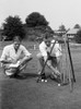 Golf Course, 1929. /Nmen Conducting An Experiment On The Green At A Golf Course. Photograph, 1929. Poster Print by Granger Collection - Item # VARGRC0265381