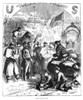 Nast: Christmas, 1863. /N'Santa Claus In Camp.' Santa Claus Visiting A Camp Of Civil War Soldiers. Engraving By Thomas Nast, 1863. Poster Print by Granger Collection - Item # VARGRC0266572