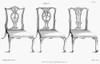 Chippendale Chairs, 1753. /Ndesigns For Chairs, 1753, By Thomas Chippendale. Poster Print by Granger Collection - Item # VARGRC0053432