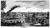 Petersburg, Virginia, 1856. /Npetersburg, Virginia, Seen From The North. The Railroad Depot Is In The Center Of The Picture. Wood Engraving, American, 1856. Poster Print by Granger Collection - Item # VARGRC0131830