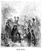 Dor_: London, 1873. /N'The Row.' Wood Engraving After Gustave Dor_, From The Series 'London: A Pilgrimage,' 1873. Poster Print by Granger Collection - Item # VARGRC0354701