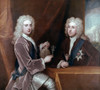 1St Duke Of Newcastle. /N1St Duke Of Newcastle And 7Th Earl Of Lincoln. Canvas, C1721, By Godfrey Kneller. Poster Print by Granger Collection - Item # VARGRC0050347