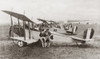 World War I: Airplanes. /Naviators At An American Airfield During World War I. Photograph, C1917. Poster Print by Granger Collection - Item # VARGRC0408194