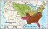 Missouri Compromise, 1820. /Nmap Of The United States Showing The Free And Slave States And Territories Following The Missouri Compromise Of 1820. Poster Print by Granger Collection - Item # VARGRC0029362