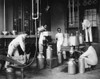 Hampton Institute, C1900. /Nagricultural Class In Making Butter At Hampton Institute, Virginia. Photographed By Frances Benjamin Johnston, C1900. Poster Print by Granger Collection - Item # VARGRC0093058