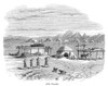 Arizona: Pima Village, 1864. /Na Pima Native American Village In Arizona. Wood Engraving, American, 1864. Poster Print by Granger Collection - Item # VARGRC0322900