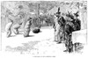 Caledonian Games, 1890. /Na Sack Race At The International Caledonian Games. Engraving, American, 1890. Poster Print by Granger Collection - Item # VARGRC0355299