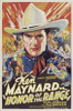 Honor of the Range Movie Poster Print (27 x 40) - Item # MOVGJ0128