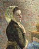 Woman with Green Scarf Poster Print by Camille Pissarro - Item # VARPDX279444