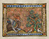 A Dragon Charging Two Doves Poster Print by Franco-Flemish 13th Century - Item # VARPDX454760