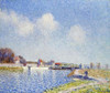 Le barrage de Saint-Mammes Poster Print by Alfred Sisley - Item # VARPDX265548
