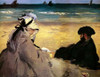 At the Beach Poster Print by Edouard Manet - Item # VARPDX373479