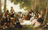 A Picnic Poster Print by Henry Nelson ONeil - Item # VARPDX266957