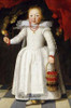 A Young Girl Holding a Basket of Cherries Poster Print by Cornelis De Vos - Item # VARPDX264794