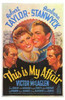 This is My Affair Movie Poster (11 x 17) - Item # MOV241680